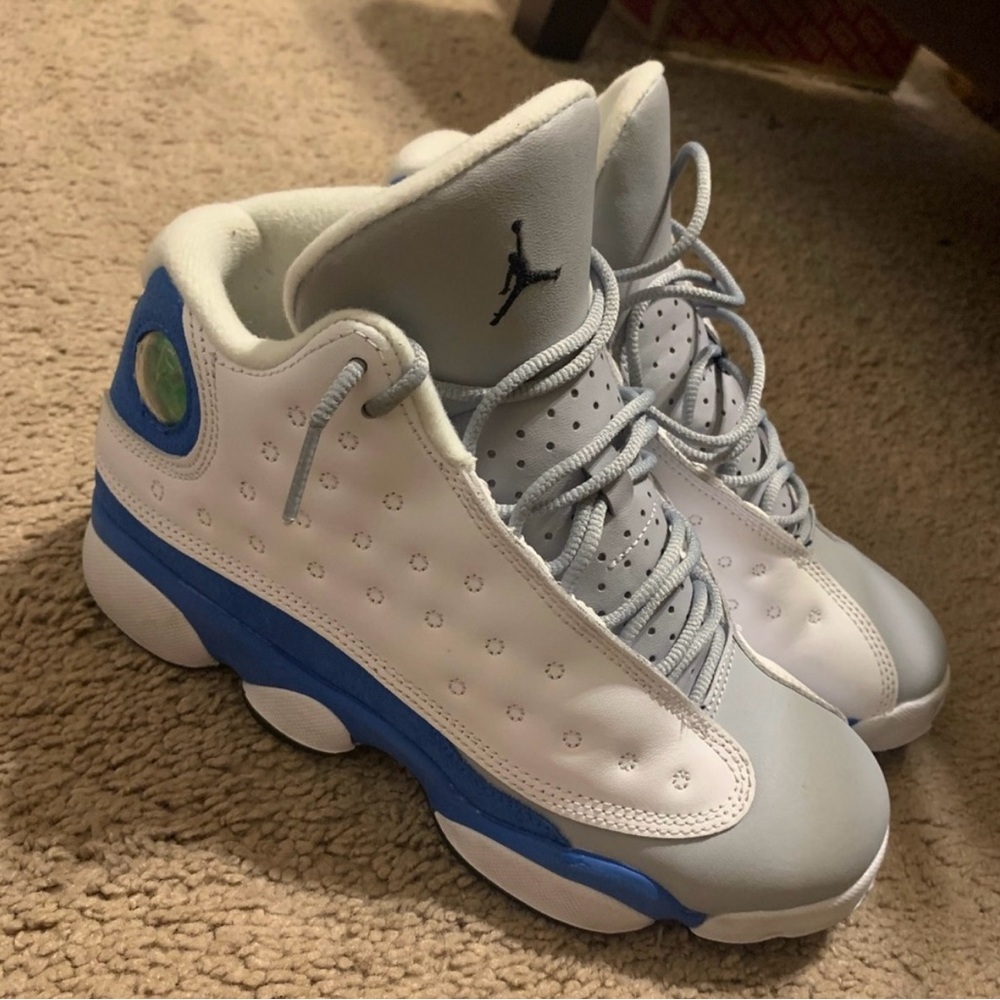 white gray italy blue jordan 12s